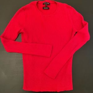 Massimo Dutti Womens Knit Long Sleeve Top